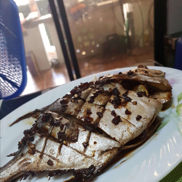 Baked Pompano