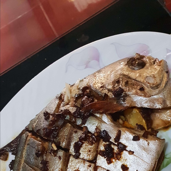 Baked Pompano
