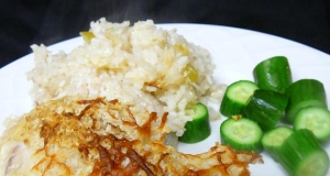 Bleu Baked Chicken and Rice