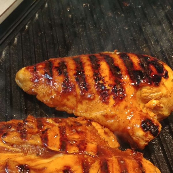 Grilled Maple-Chipotle Chicken