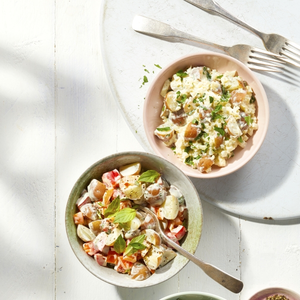 Healthier Creamy Potato Salad