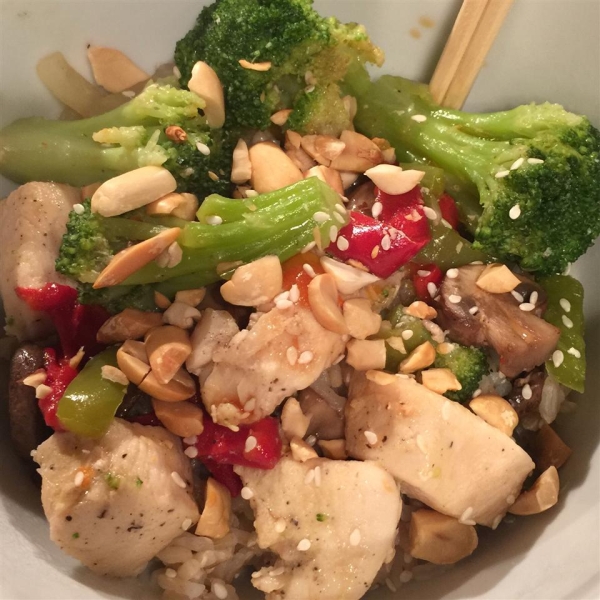 Asian-Style Chicken and Vegetables