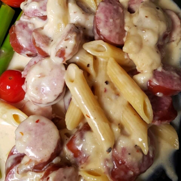 Hillshire Farm Sausage Alfredo