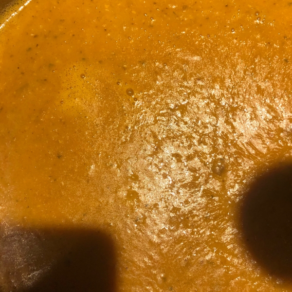Red Lentil and Bulgur Soup