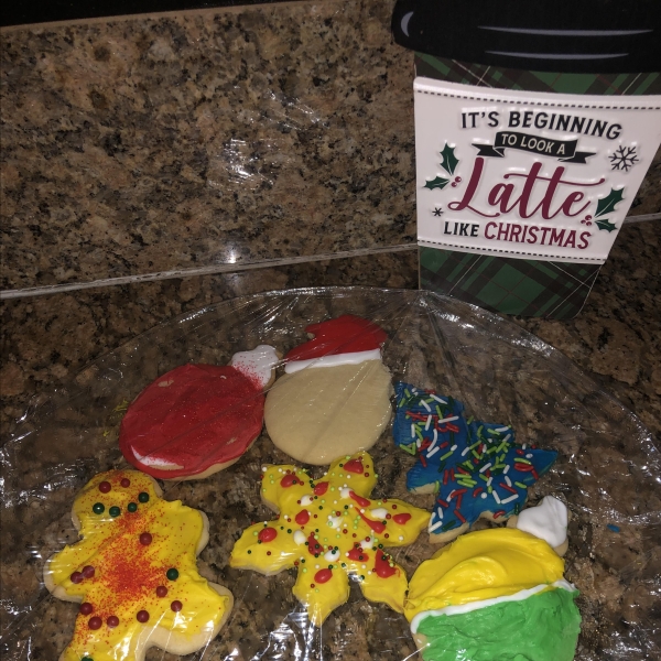 Delilah's Frosted Cut-Out Sugar Cookies