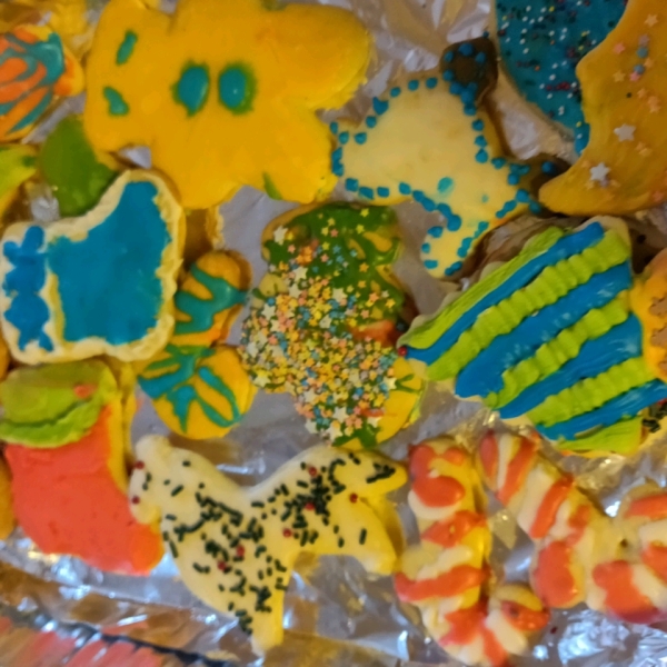 Delilah's Frosted Cut-Out Sugar Cookies