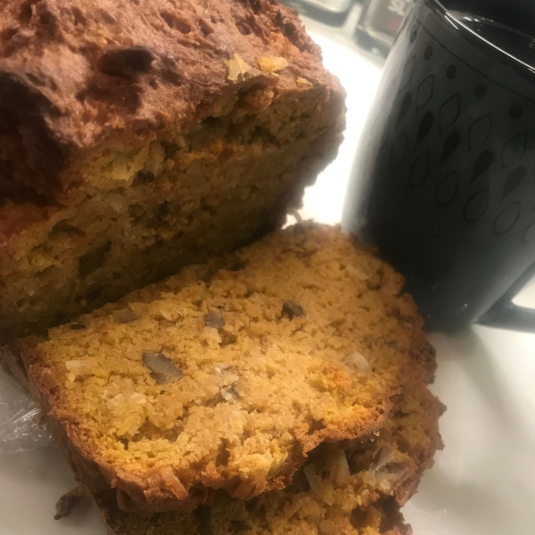 Sweet Potato and Coconut Bread