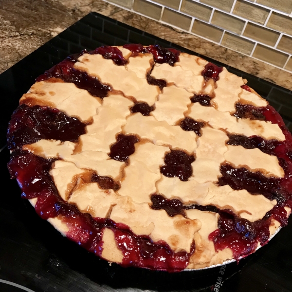 Concord Grape Pie III