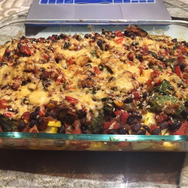 Spicy Southwest Squash Casserole