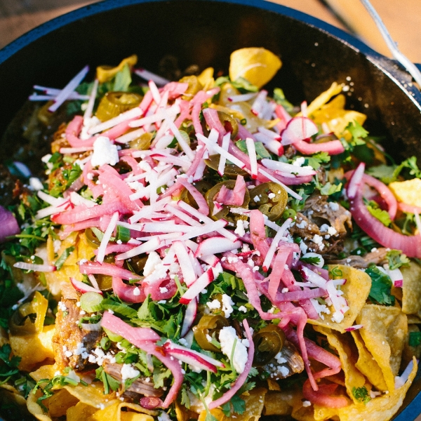 Pulled Pork Chilaquiles