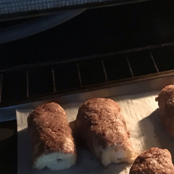 Chocolate Raspberry Blintzes