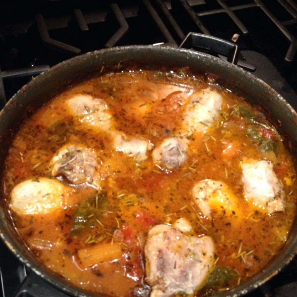 Healthier Chicken Vegetable Stew