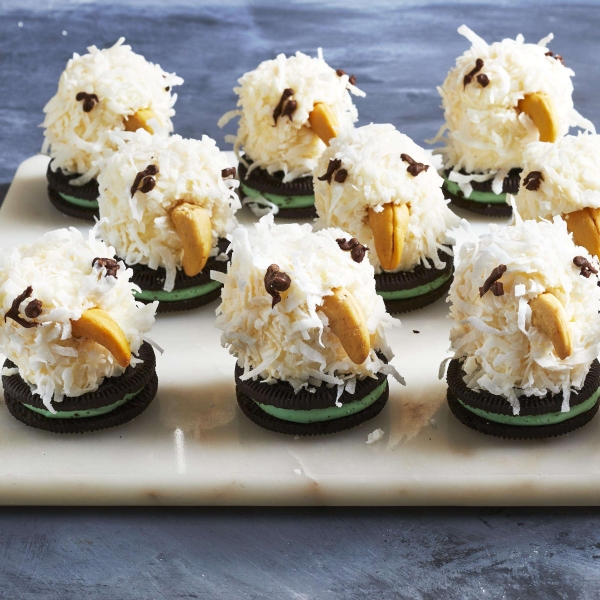 Homemade Marshmallow Bald Eagles