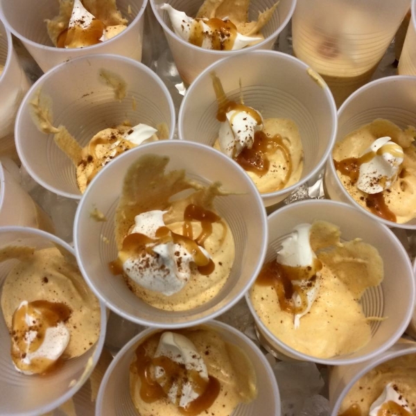 Pumpkin Pie Pudding Shots