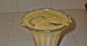 Peaches and Cream Pudding