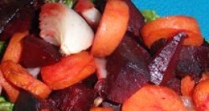 Spicy Beet and Carrot Salad