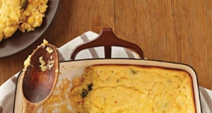 Corn and Poblano Spoon Bread