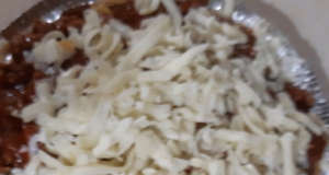 Three Cheese Spaghetti Pie