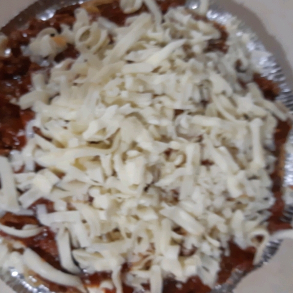 Three Cheese Spaghetti Pie