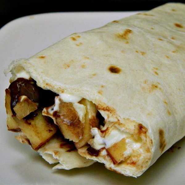 Fruit Tortilla Wrap-Up