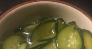 Chinese Pickled Cucumbers