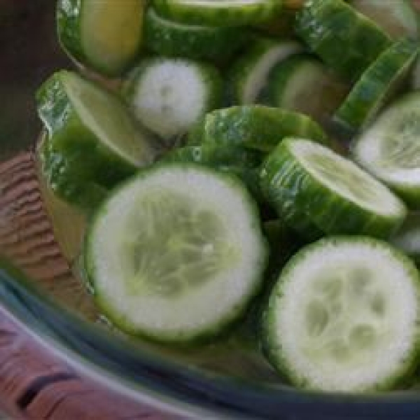 Chinese Pickled Cucumbers