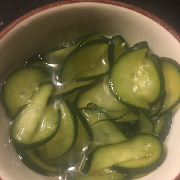 Chinese Pickled Cucumbers
