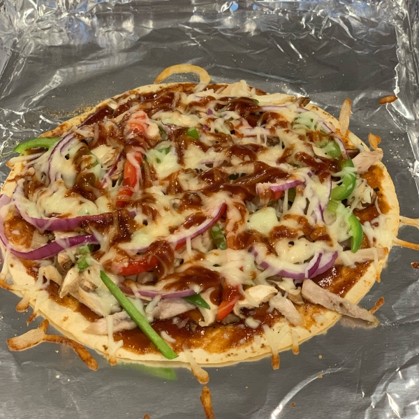 Easy Tortilla Pizza