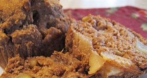 Vegan Apple-Nut Muffins (Gluten Free)