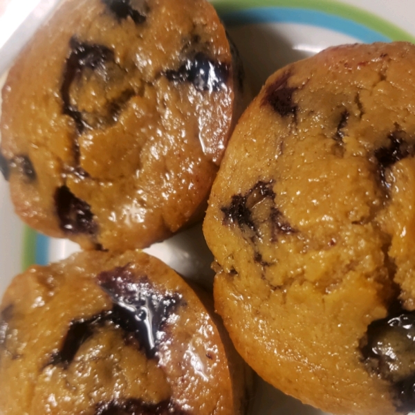 Paleo Blueberry Lemon Muffins