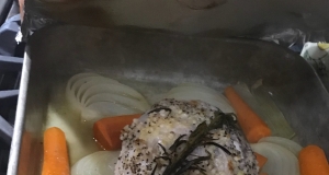Lemon Garlic Roasted Pork Loin