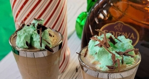 Mint-Chocolate Leprechaun Shots