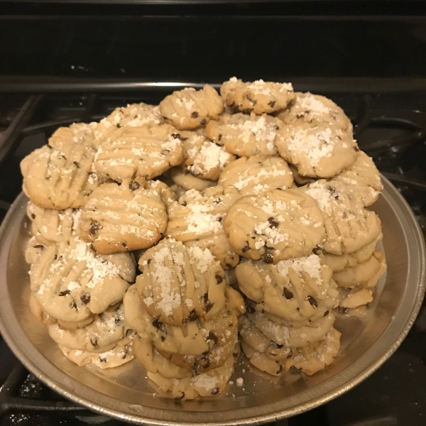 Chocolate Chip Shortbread Cookies II