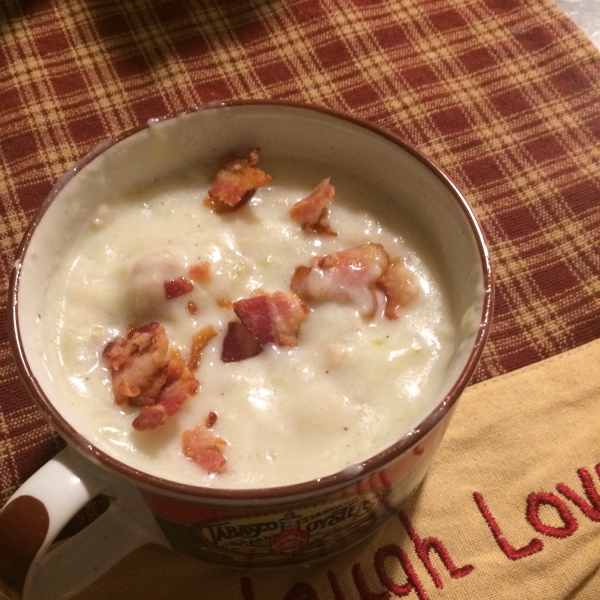New England Clam Chowder for Two