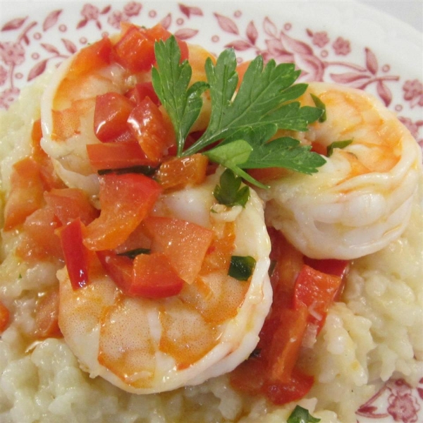 Veggie Garlic Shrimp