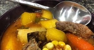 Cazuela de Vaca (Beef and Pumpkin Stew)