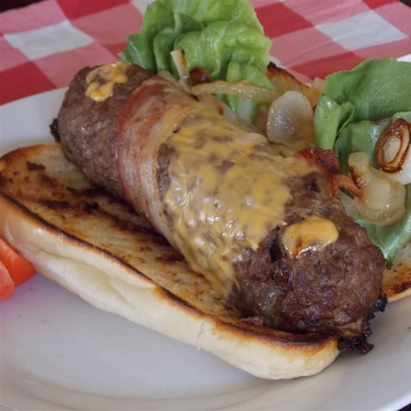 Bacon Cheeseburger Dogs
