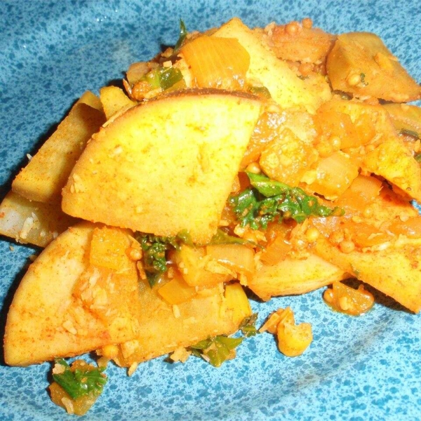 Turnip with Coconut