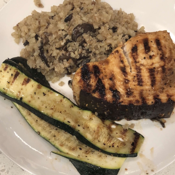 Grilled Marinated Swordfish