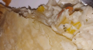 Chicken Pot Pie Alfredo
