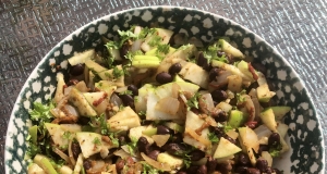 Black Bean and Granny Smith Apple Salad