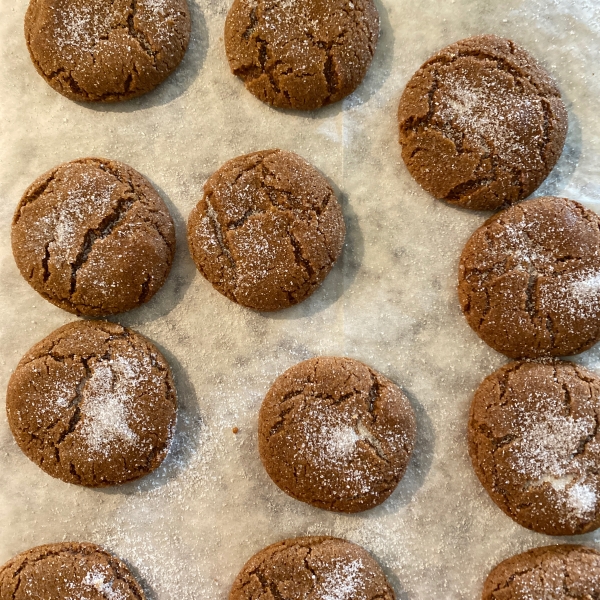 Rolled Molasses Sugar Cookies