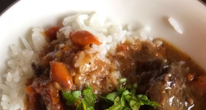 Cider-Braised Pork Cheeks