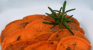 Rosemary Sweet Sweet Potatoes with Ginger