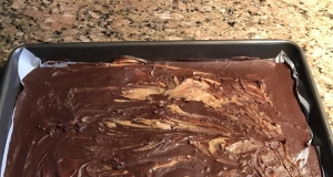 Chocolate Peanut Butter Chip Fudge