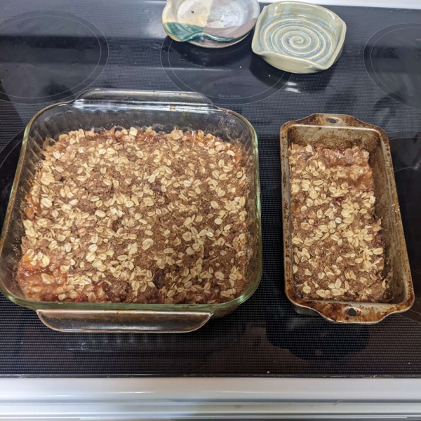 Mom's Peach Crisp