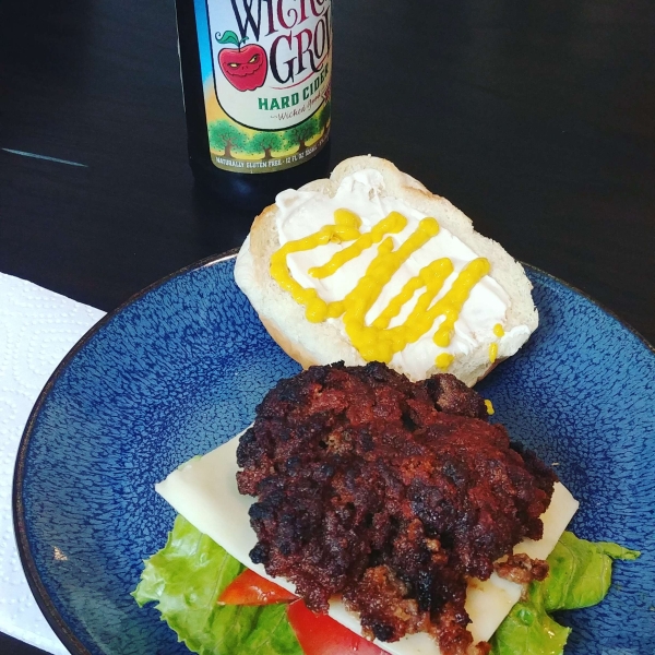 My Husband's Favorite Baked Burgers