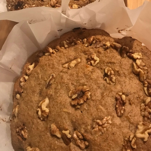 Nutty Vegan Banana Bread