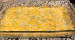 Cheesy Creamed Spinach Casserole