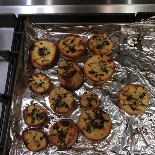 Thyme Roasted Sweet Potatoes